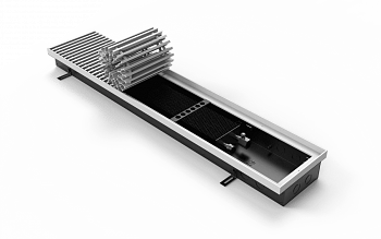 Конвектор Vitron с естественной конвекцией без вентилятора (глубина 110мм, ширина 400мм, длина 2200м